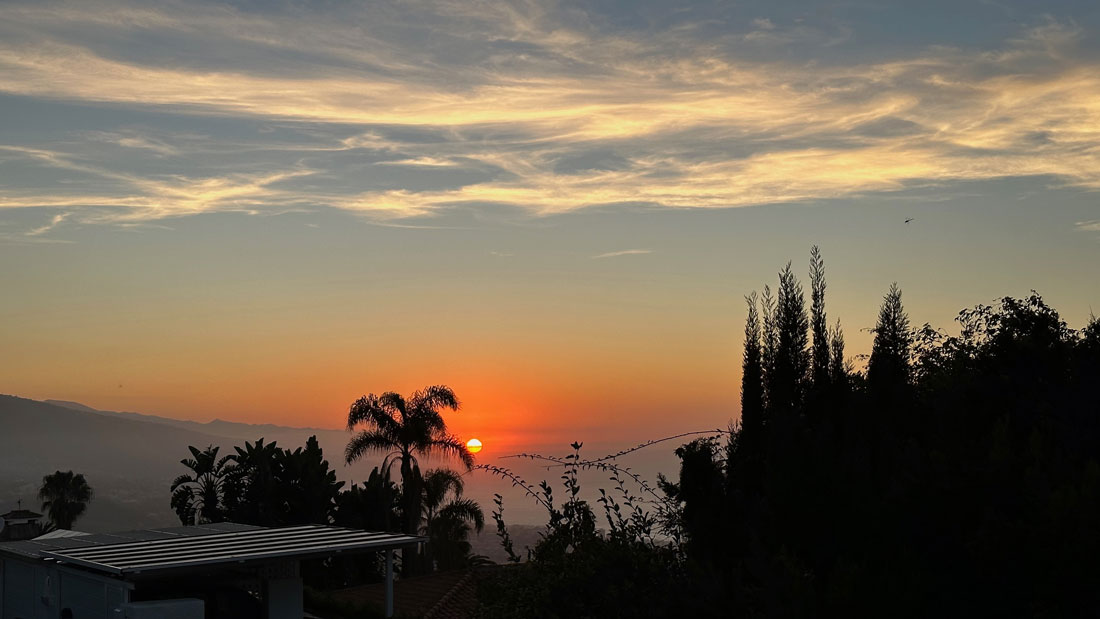 Casa Paula - Sonnenuntergang ü dem Atlantik